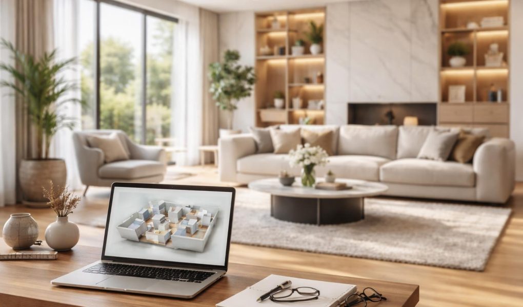 salon-moderne-meubles-design-ordinateur