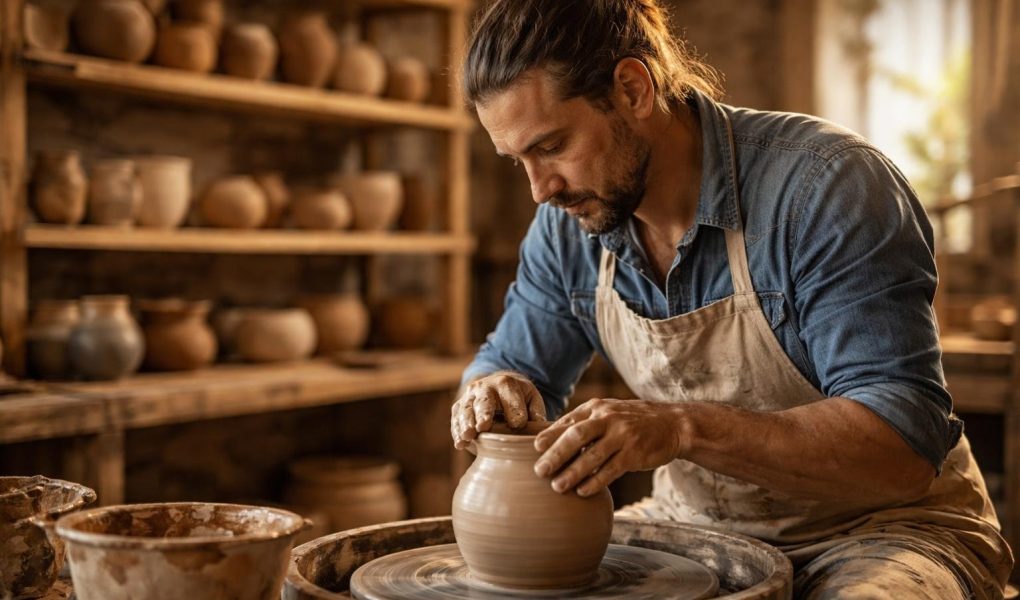 artisan-atelier-poterie-tour-argile