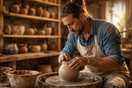 artisan-atelier-poterie-tour-argile