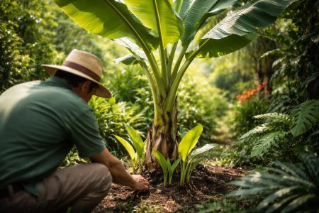jardin-tropical-bananier-jardinier-verdure