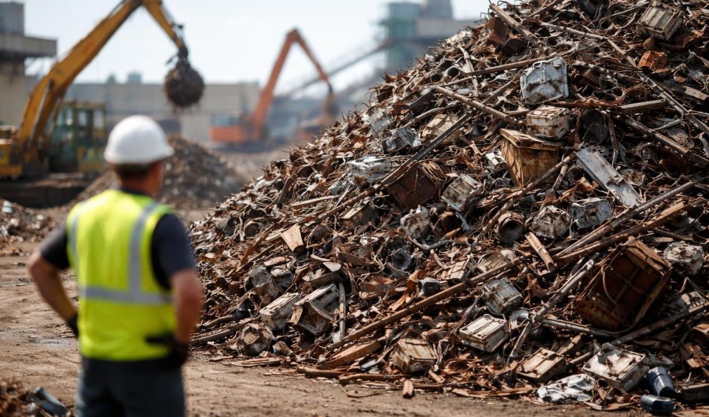 ferraille-recyclage-personne-grues-sky